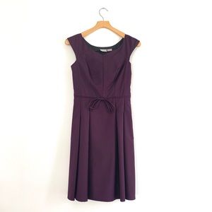 1950s vintage style purple dress